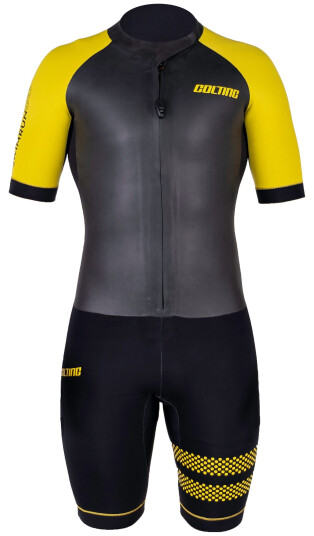 Colting Wetsuits Men's Swimrun Go Black/Yellow S, Black/Yellow