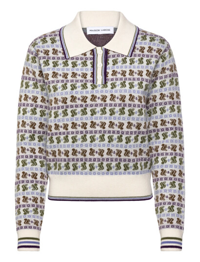 Maison Labiche Laveran Squirrel Jacquard - Multi/patterned - XL Maison Labiche Laveran Squirrel Jacquard - Multi/patterned - XL