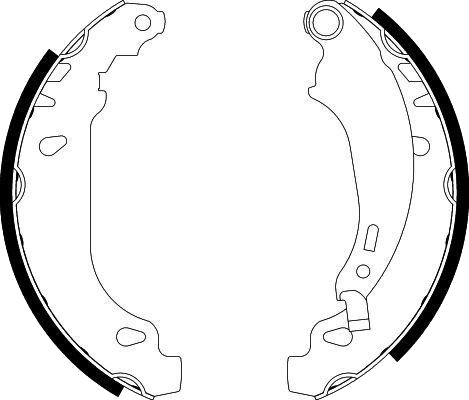 Bremsesko sett HELLA 8DB 355 002-261