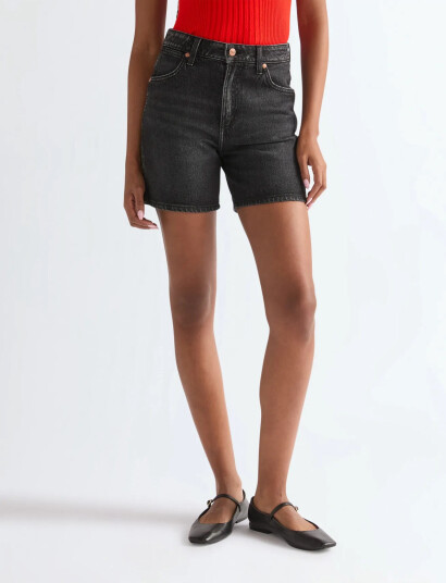 Wrangler Cowboy Short 5 Inch Black 24 x 00