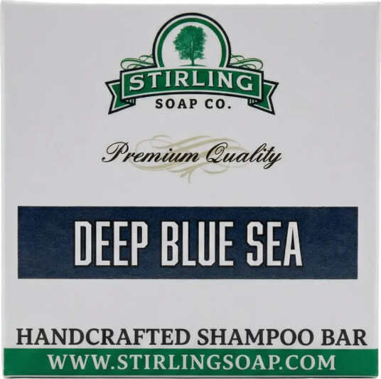 Stirling Soap Co. sjampo i fast form Deep Blue Sea 107g Stirling Soap Co. sjampo i fast form Deep Blue Sea 107g
