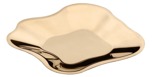 iittala Alvar Aalto fat roségull liten (358 mm)