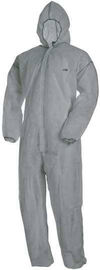 Skydda Korttidsdress DC10 Hvit XL