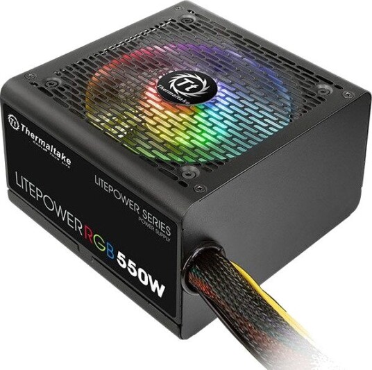 Thermaltake Litepower RGB Strømforsyning 550W 120mm