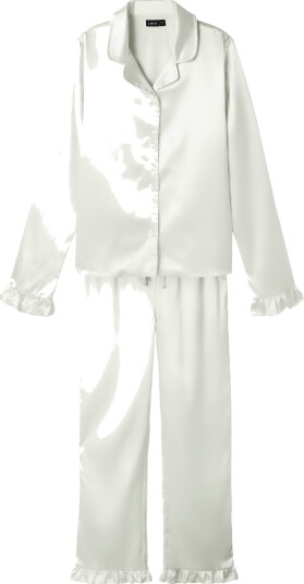 LMTD Nlfnightys Pyjamas Set White 170-176