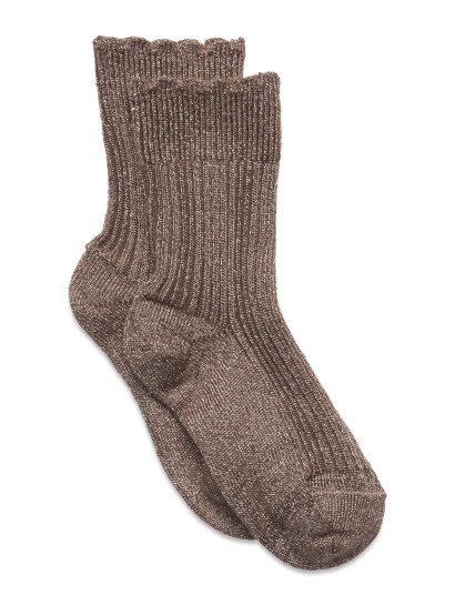 mp Denmark Celosia Glitter Socks Brown 29/32 mp Denmark Celosia Glitter Socks Brown 29/32