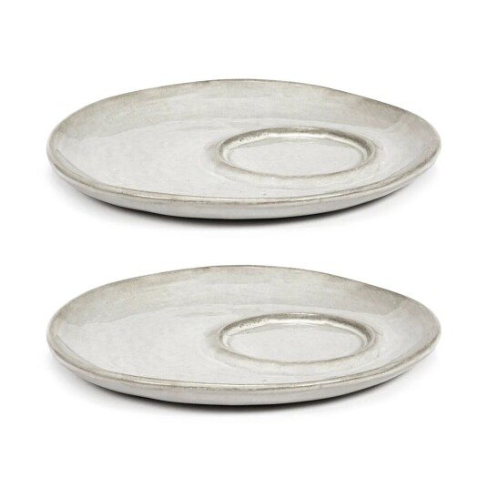 Serax La Mère fat til espressokopp Ø11 cm 2pakn. Off white