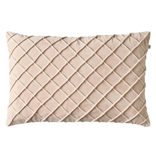 Chhatwal & Jonsson Deva Velvet Putetrekk 40x60 cm Beige