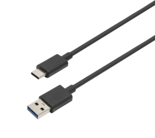 Linocell USB-C-kabel til USB Svart 0,2 m