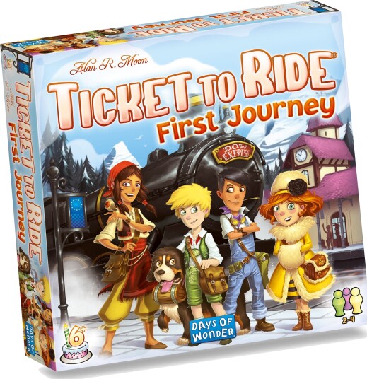 Spill Ticket to Ride First Journey