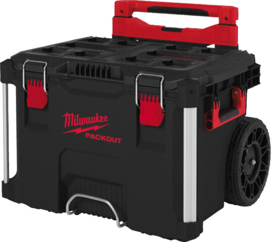Milwaukee Packout Trillekoffert Verktøyvogn 560x410x480mm IP65 Milwaukee Packout Trillekoffert Verktøyvogn 560x410x480mm IP65