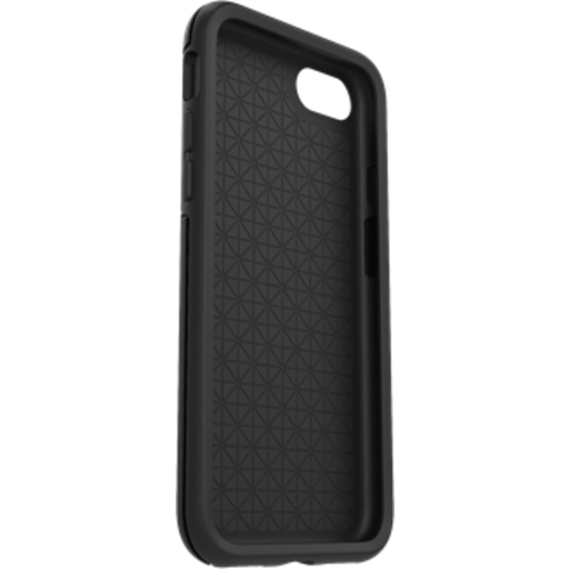 OtterBox Symmetry Series Deksler for Apple iPhone 7/8 - Svart med Bordstøtte OtterBox Symmetry Series Deksler for Apple iPhone 7/8 - Svart med Bordstøtte