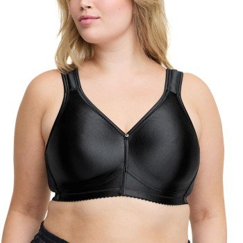 Swegmark BH Shine Soft Bra Moulded Cups Svart polyamid B 80 Dame