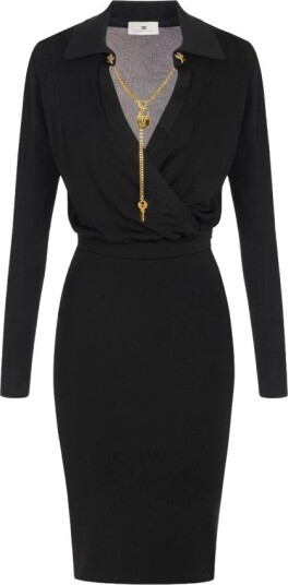 Elisabetta Franchi Dame Kjoler Svart M,