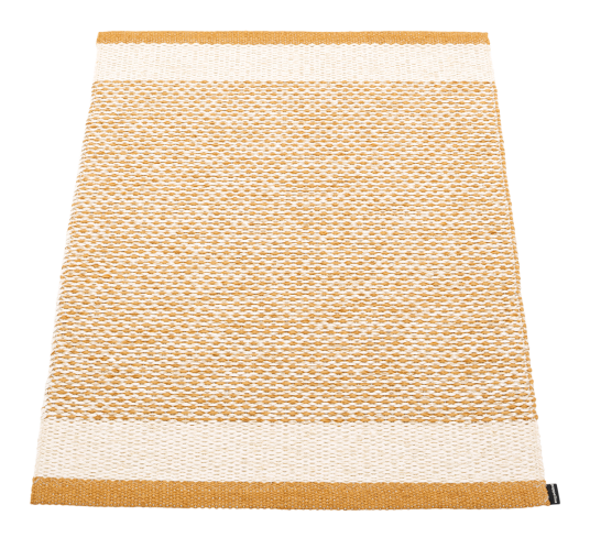Pappelina Edit matte oker vanilje beige metallic 230x320 cm