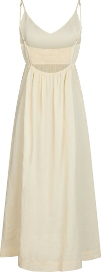 Neo Noir Savani Long Linen Dress Neo Noir Savani Long Linen Dress