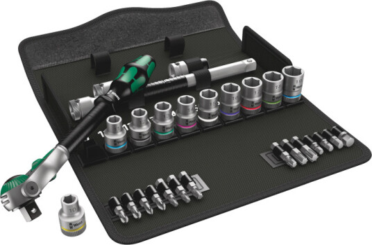 Wera Zyklop Speed 1/2" Skrallesett med 28 Deler