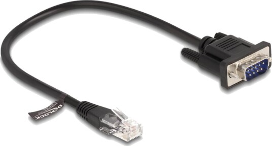Delock Rs 232 Rj 45 Db 9 Svart