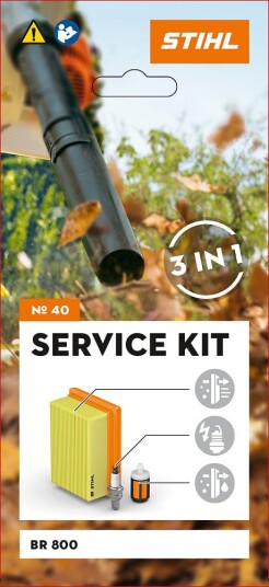 Stihl Servicekit 40 til BR 800 Tilbehør blåsere / sugeaggregater Stihl Servicekit 40 til BR 800 Tilbehør blåsere / sugeaggregater