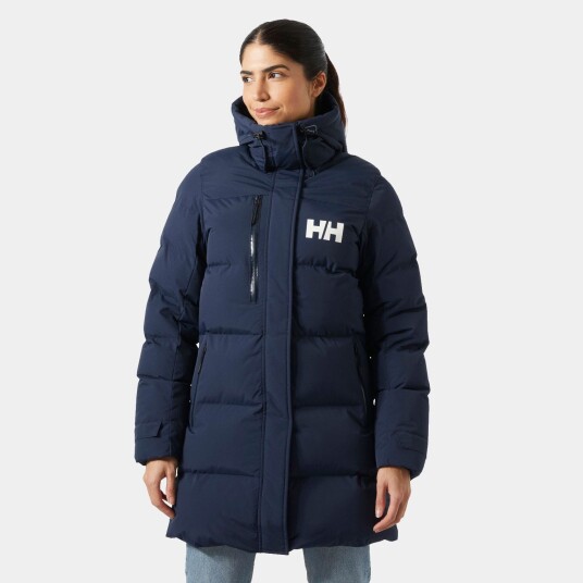Helly Hansen Dame Adore Lettvekt Oppblåst Parka Marineblå L