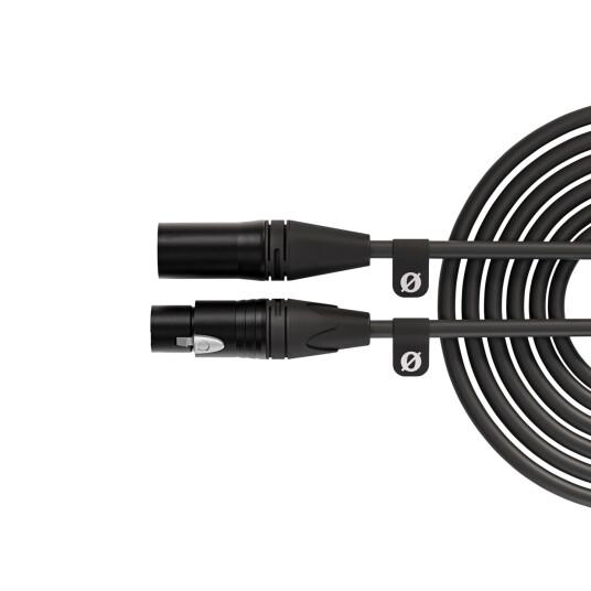 Røde 6m XLR Mikrofonkabel Svart med XLR Hunn og Hann