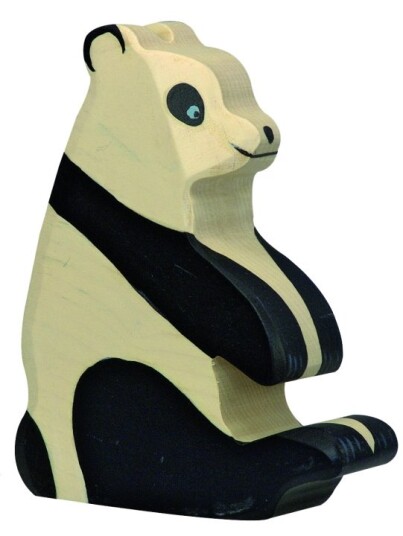 Goki Panda bjørn sittende 80191