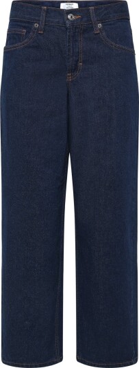 Topshop Tscinch Lr Wide Dnm Jeans Db Noos   Navy   27 x 32