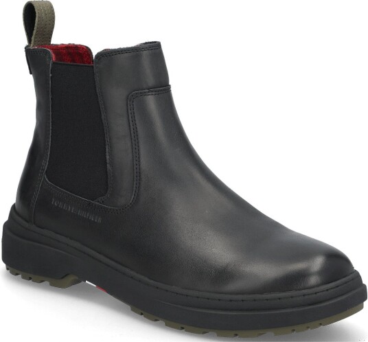 Tommy Hilfiger Hilfiger Outdoor Warm Lth Chel BLACK 45