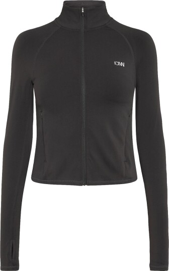 ICANIWILL Luxe Zip Jacket W BLACK L