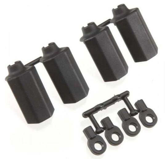 RPM 80402 Shock Shaft Guard Black Traxxas 4