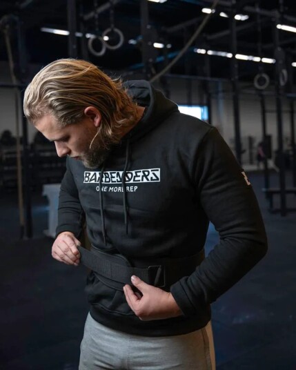 Barbenders Gym Belt Black L