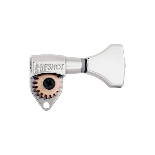 Hipshot 6GNOC Guitar Tuner Chrome