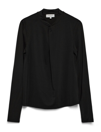 Rosemunde Rwbillie Ls Regular T-Shirt - Black - 36 Rosemunde Rwbillie Ls Regular T-Shirt - Black - 36