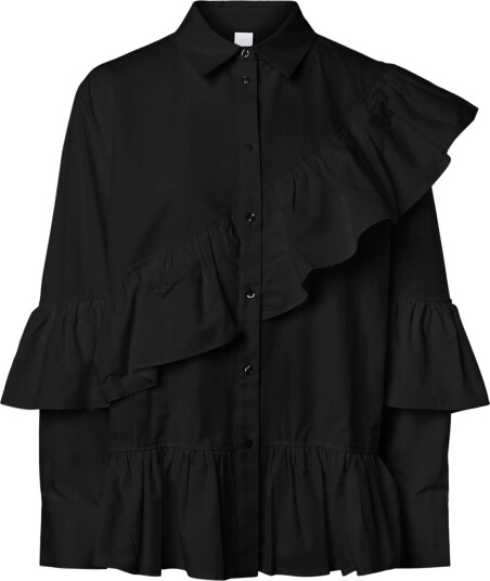 YAS Yaswillu Ls Shirt S. BLACK 34
