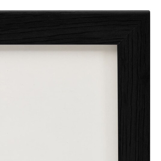 vidaXL Tofoldig fotorammekollasj svart 2x(13x18 cm)