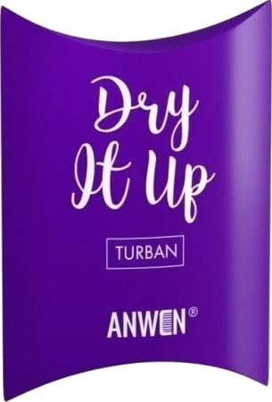 Anwen Dry It Up Hårturban Svart Anwen Dry It Up Hårturban Svart