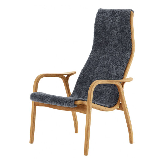Swedese Lamino Kampanje Eik Saueskinn Charcoal Swedese Lamino Kampanje Eik Saueskinn Charcoal