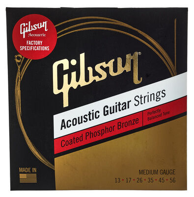 Gibson Coated Phosphor Bronze Medium Gibson Coated Phosphor Bronze Medium
