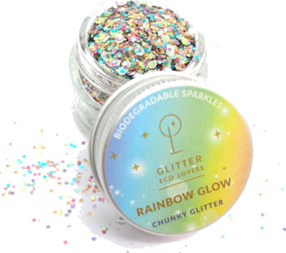 Glitter Eco Lovers Rainbow Glow Eco Glitter