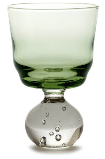 Serax Eternal snow stem glass S ?6,3 cm Green Serax Eternal snow stem glass S ?6,3 cm Green