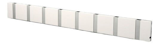 Loca Knax knaggrekke 80 cm hvit-gr? Loca Knax knaggrekke 80 cm hvit-gr?