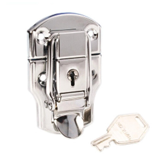 Adam Hall Hardware 1909 Drawbolt Medium Chrome Plated Lock