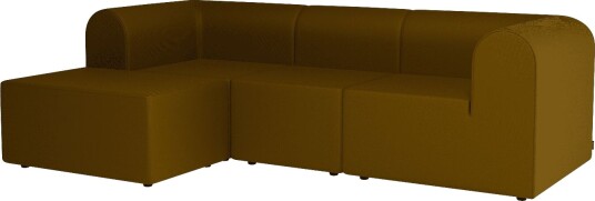Montana Paradigm 3 seters Sofa med Puff Venstre S985 Steelcut985 Montana Paradigm 3 seters Sofa med Puff Venstre S985 Steelcut985