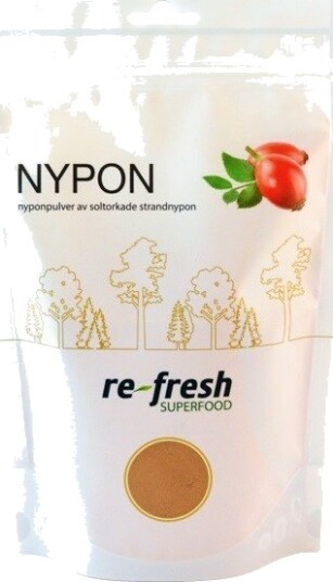 Re-fresh Superfood Nyponpulver Superfood Re-fresh Superfood Nyponpulver Superfood