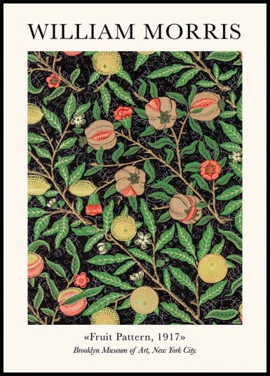 William Morris Fruit Pattern Plakat Plakat / 100x150cm