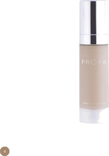 Frøya Photo Finish Moisture Foundation 30 ml, No 4. Lys/medium med nøytral undertone