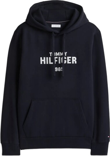Tommy Hilfiger Hilfiger Stack Reg Fleece Hoodie NAVY BLUE L