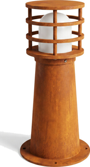Corten 11W hagelampe   40 cm IP65 utendørs inkl. lyskilde   Kulør : Varm