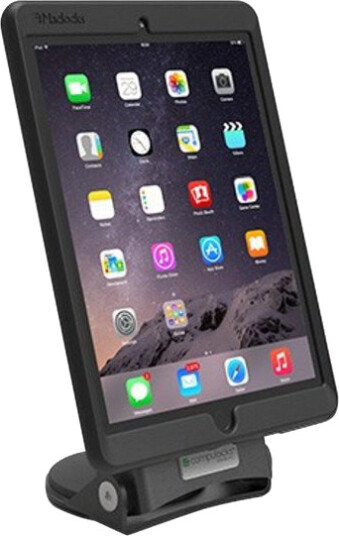 Compulocks Universelt Svart Nettbrettholder med Lås for iPad Compulocks Universelt Svart Nettbrettholder med Lås for iPad
