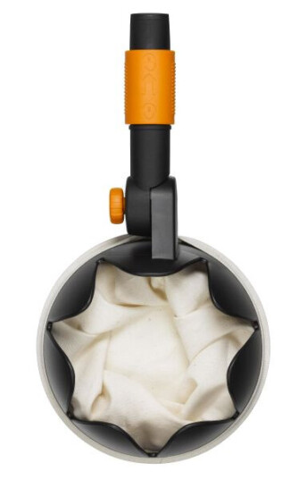 Fiskars QuikFit Fruktplukker 32 cm Sort med Vaskbar Veske for Hageredskap Fiskars QuikFit Fruktplukker 32 cm Sort med Vaskbar Veske for Hageredskap